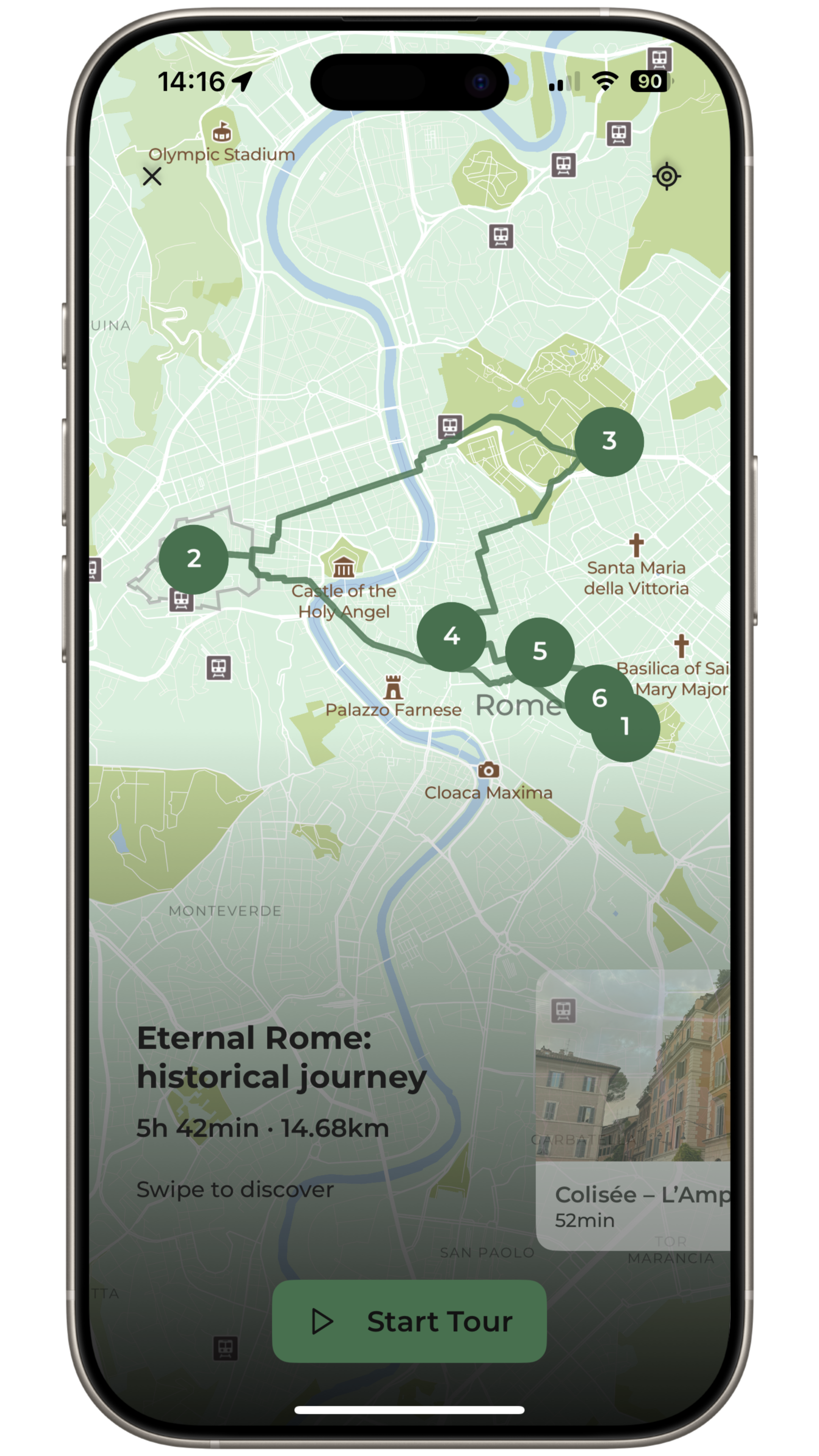 Itinerary Preview