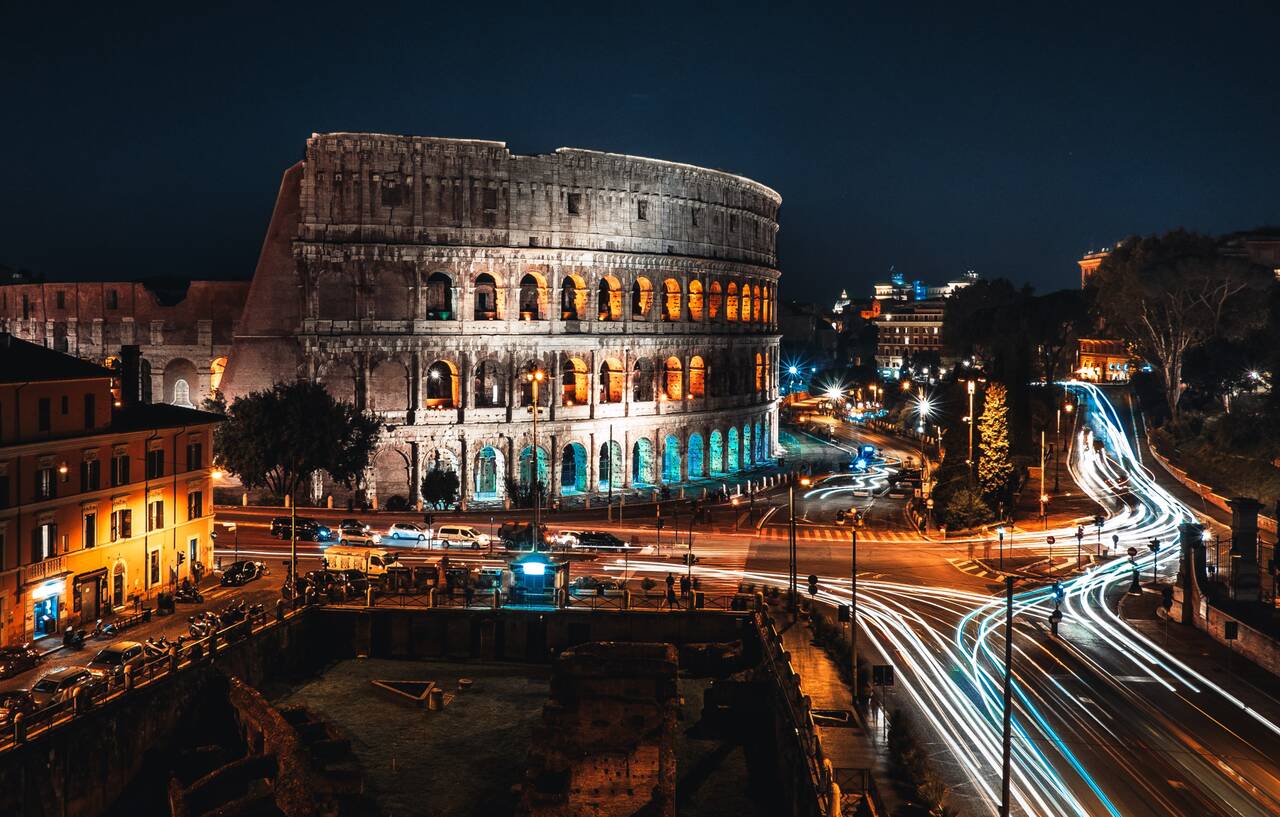 Rome by night photography tour